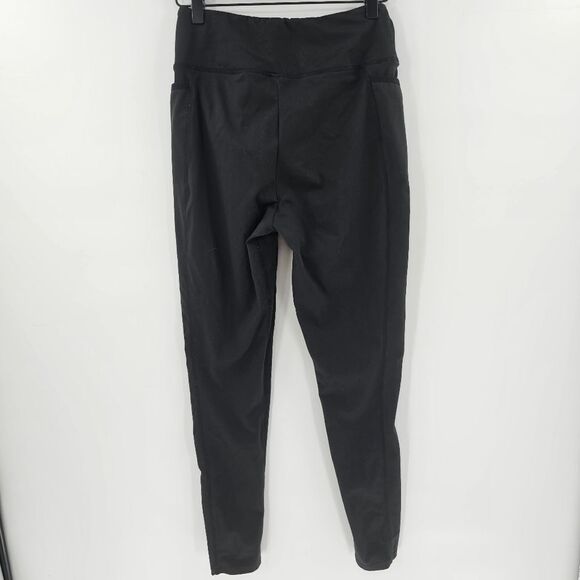 Gymshark leggings black medium gym workout running pockets soft - Picture 2 of 4